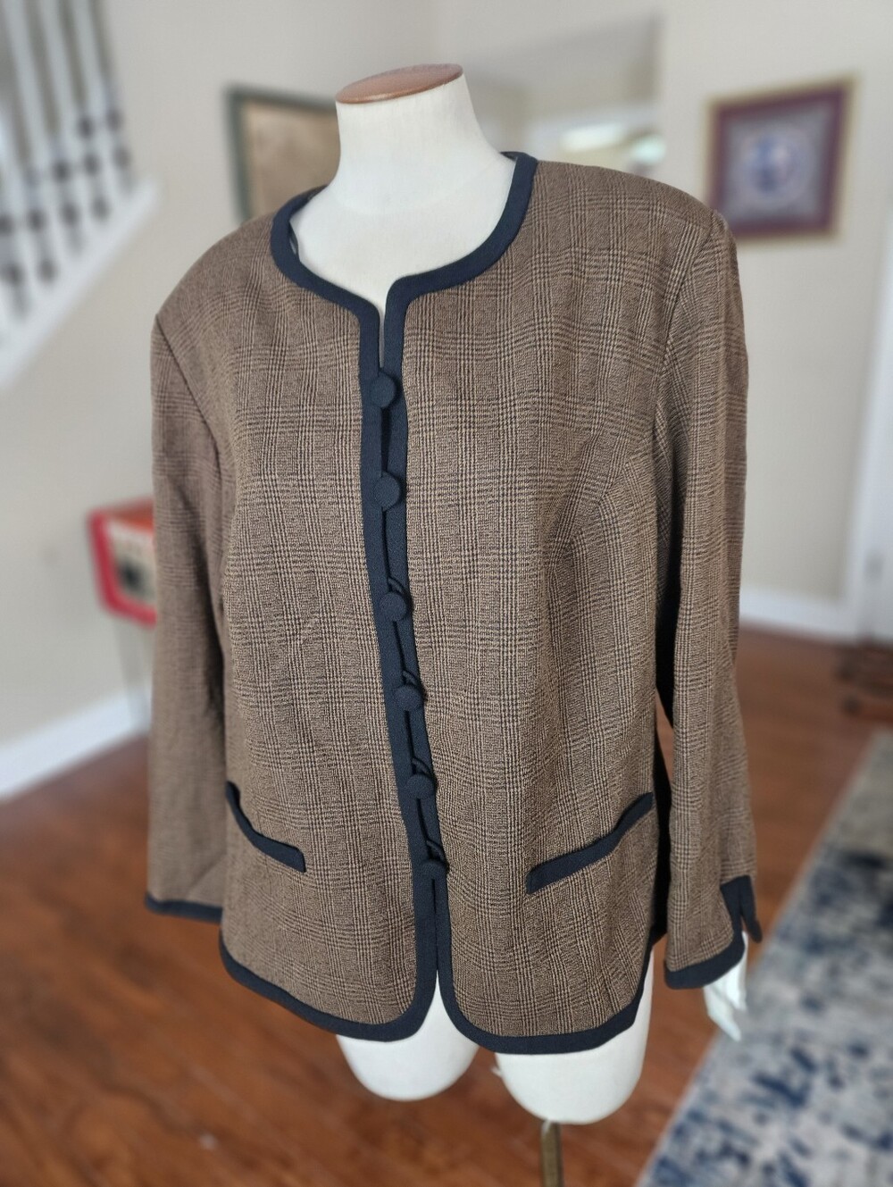NWT! Leslie Fay Button Up Jacket 20WP